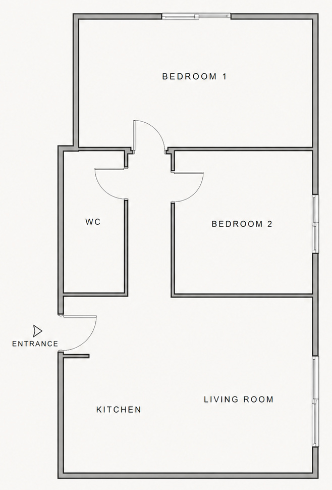 Crêpe Floor Plan